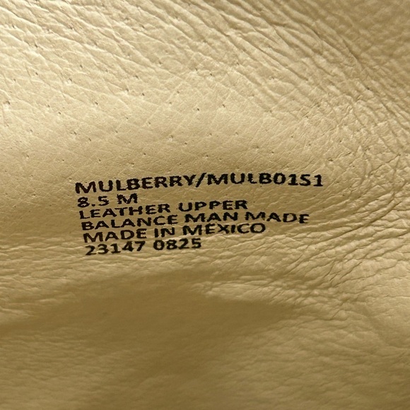 Steve Madden Mulberry Bone Leather Mule Loafers Size 8.5 | New in Box main image 6